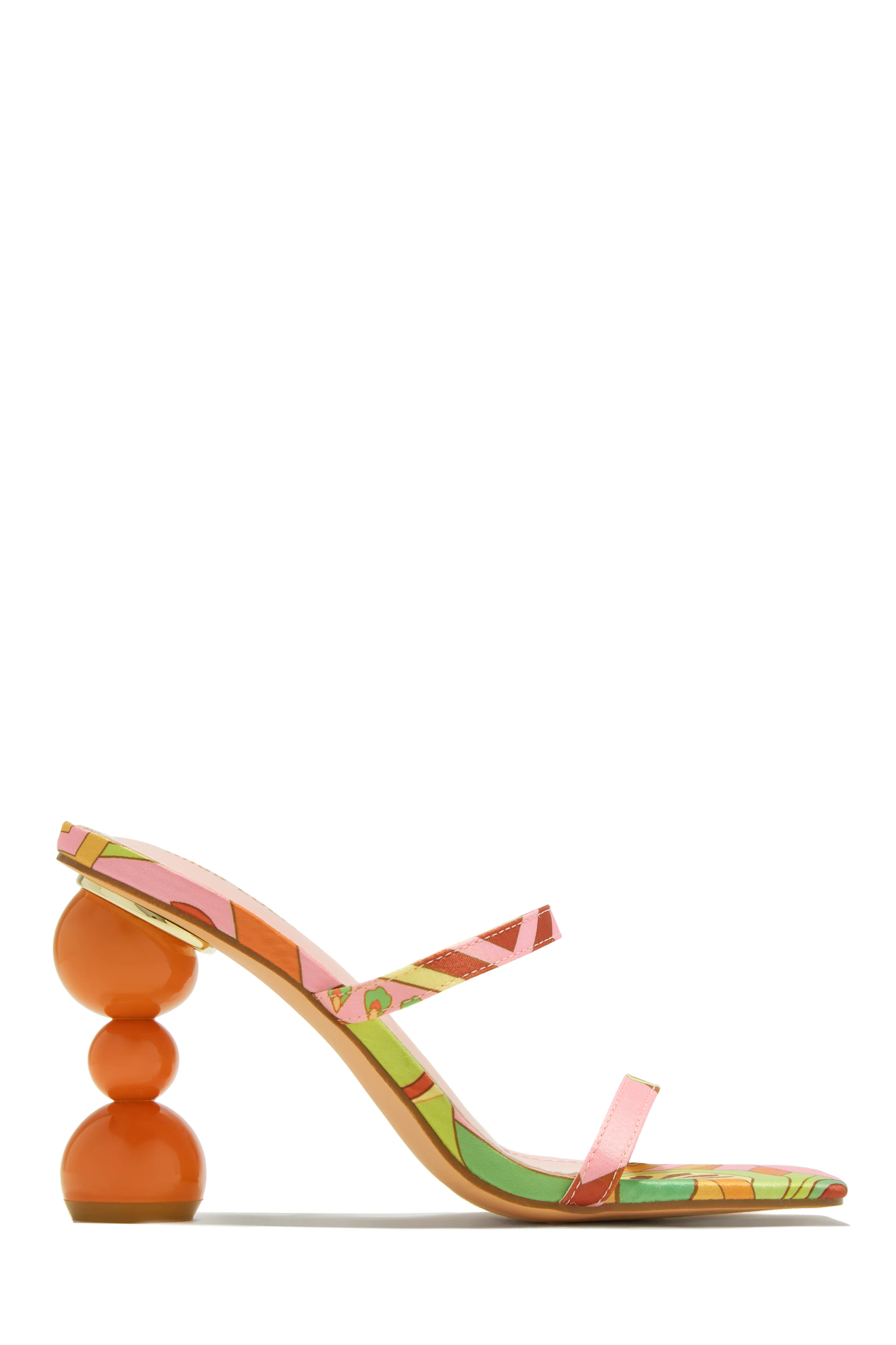 Out Tonight High Heel Mules - Nude - Image 10