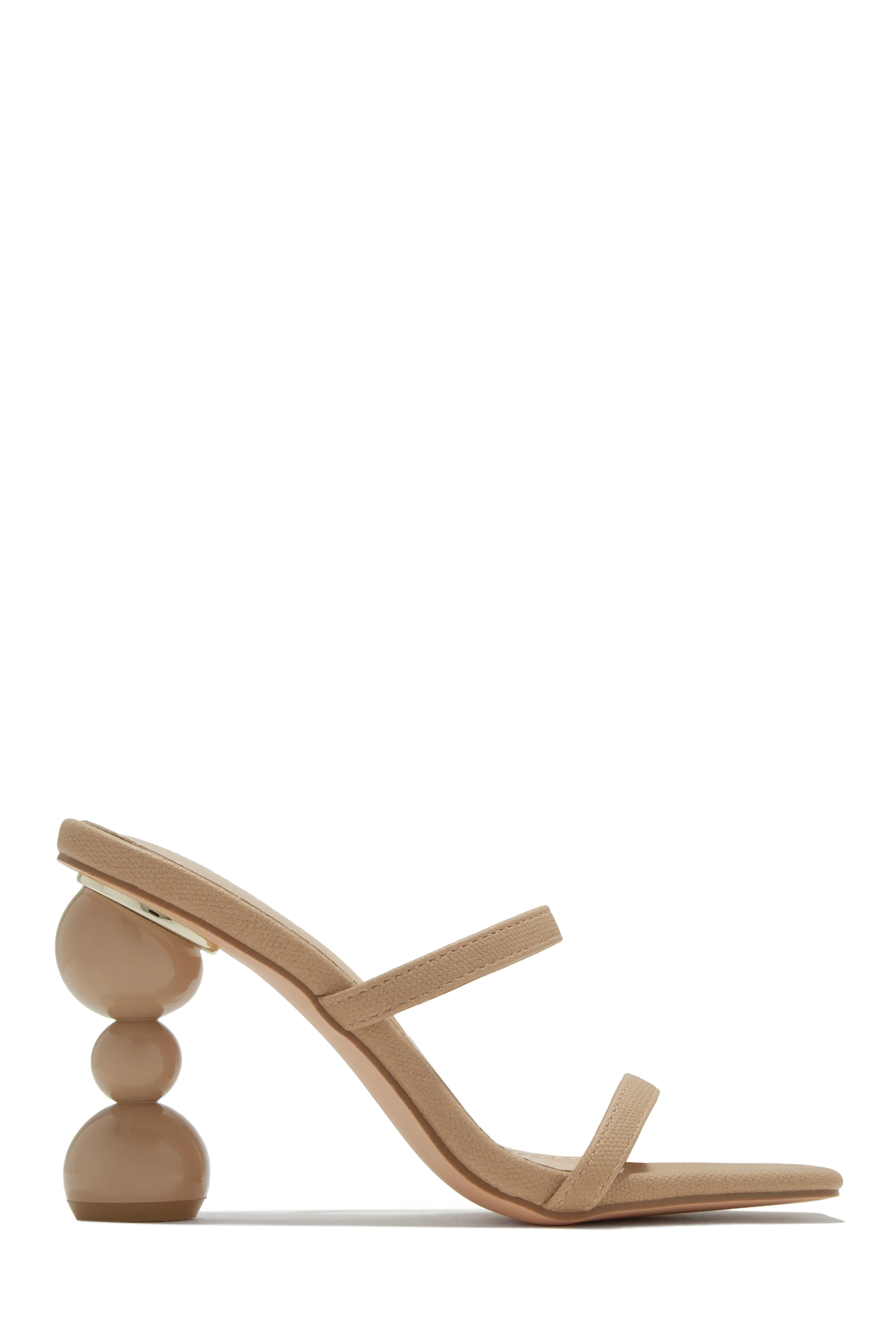 Out Tonight High Heel Mules - Nude - Image 7
