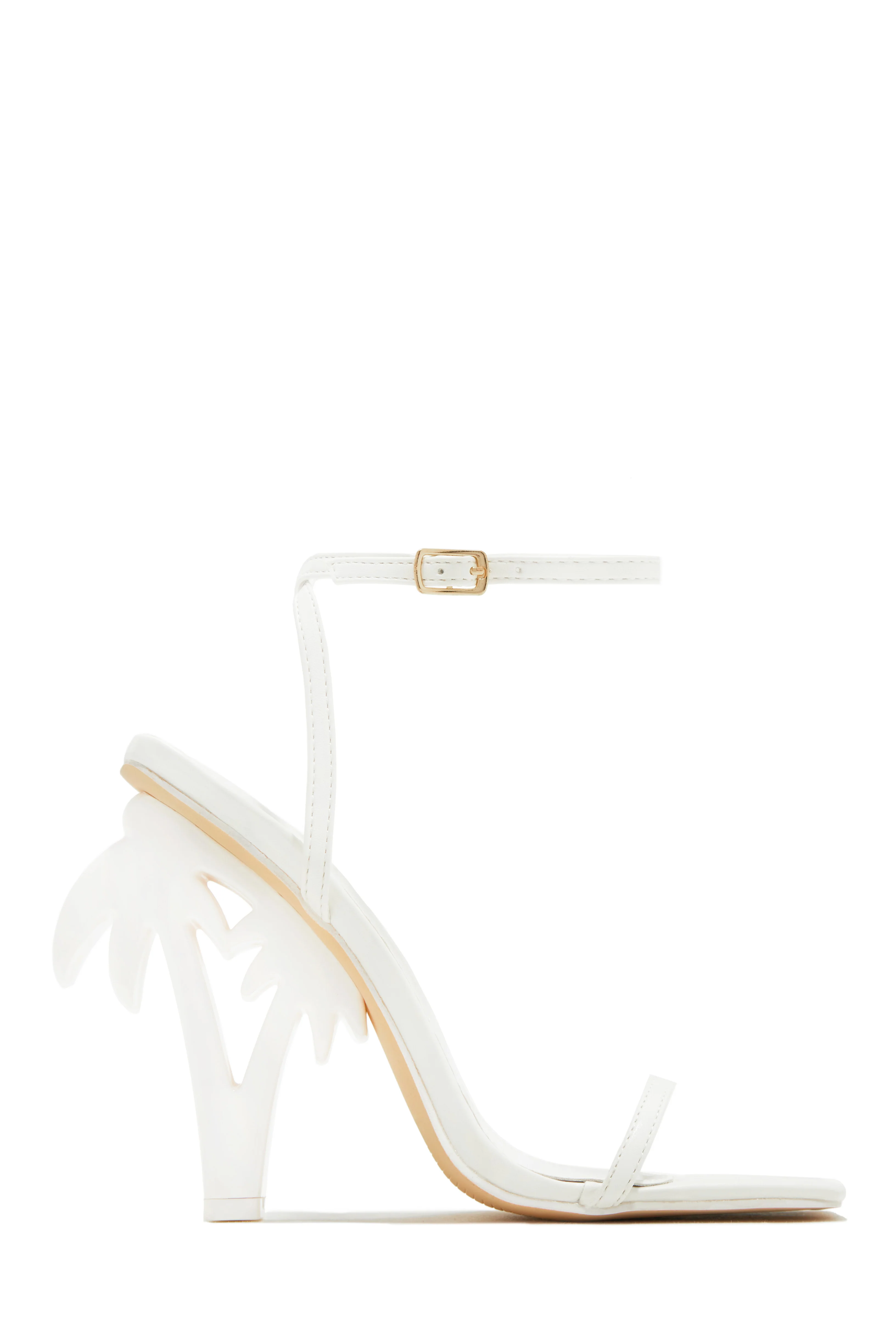 Palm Springs Palm Tree High Heels - Lime - Image 11
