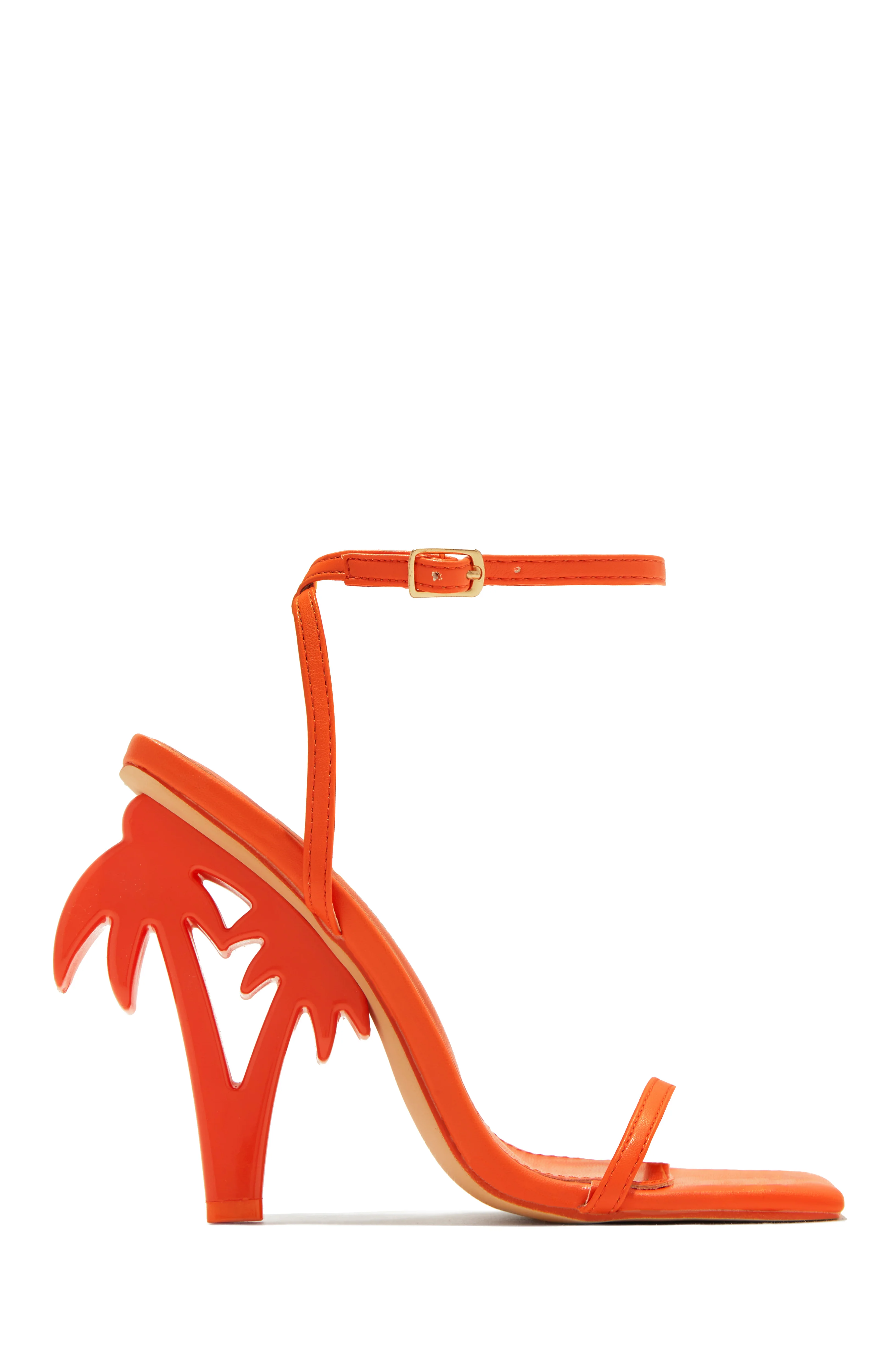 Palm Springs Palm Tree High Heels - Lime - Image 9