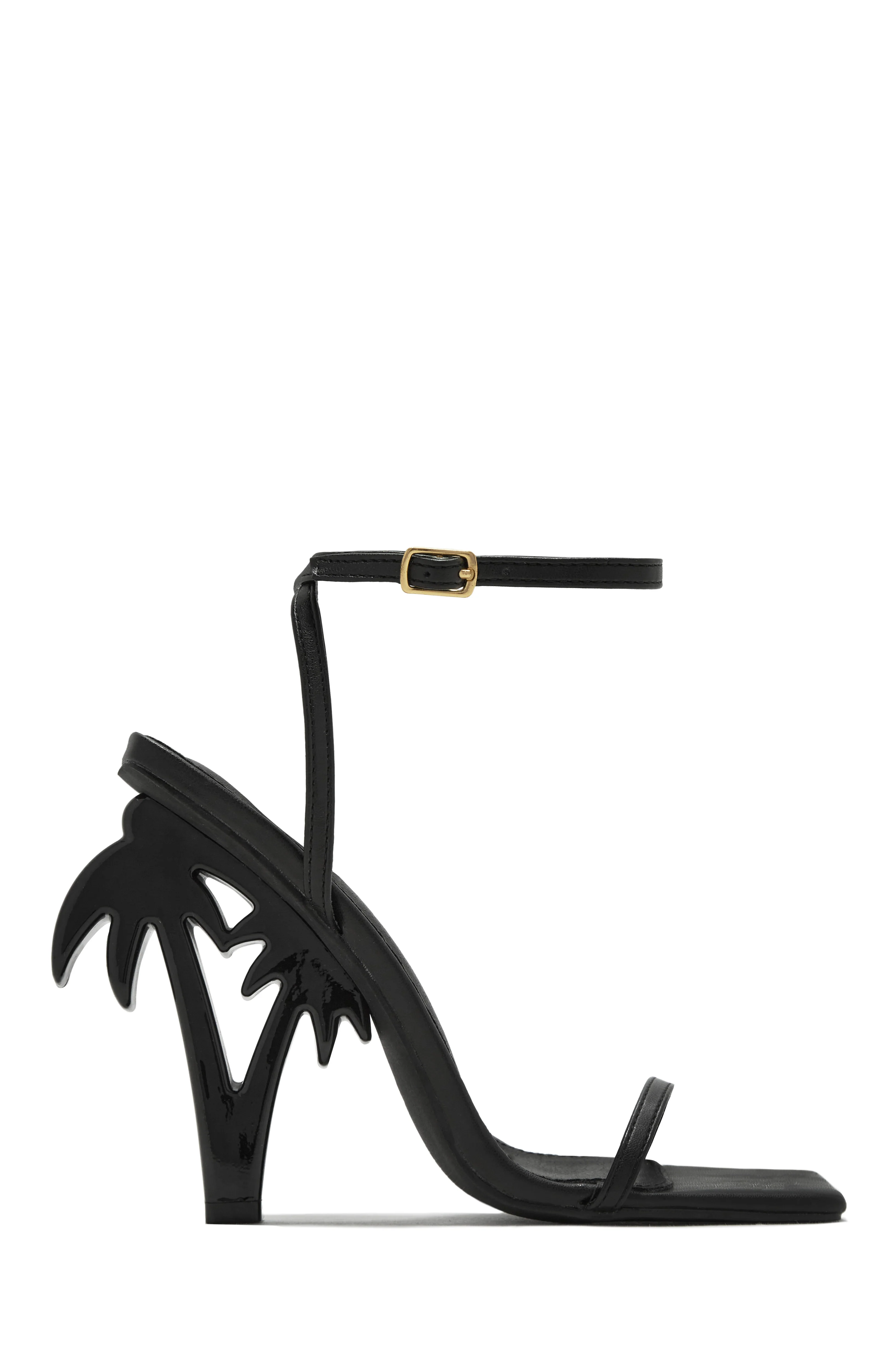 Palm Springs Palm Tree High Heels - Pink - Image 10