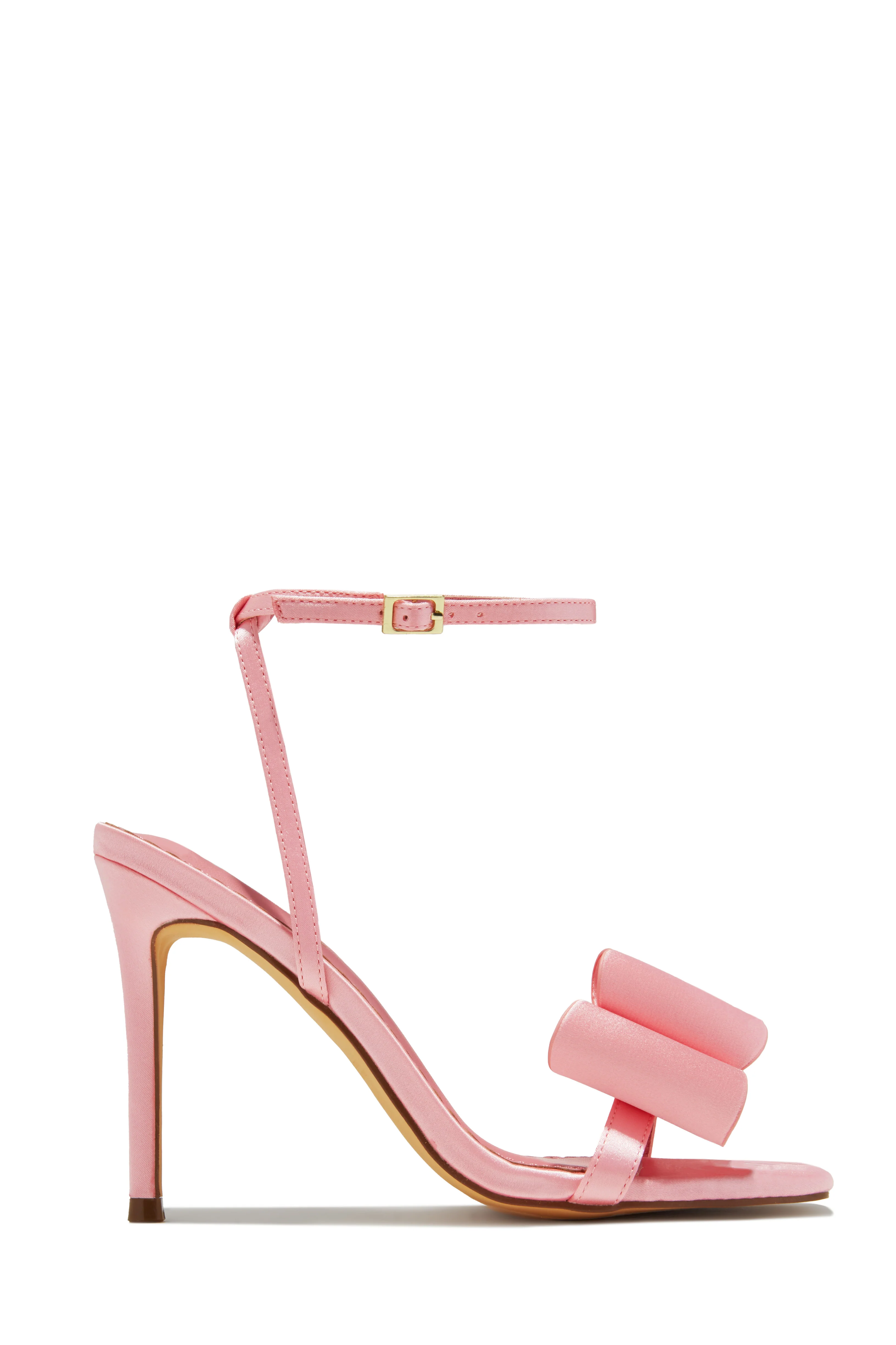 Pretty Nights Bow High Heels - Ivory - Image 7