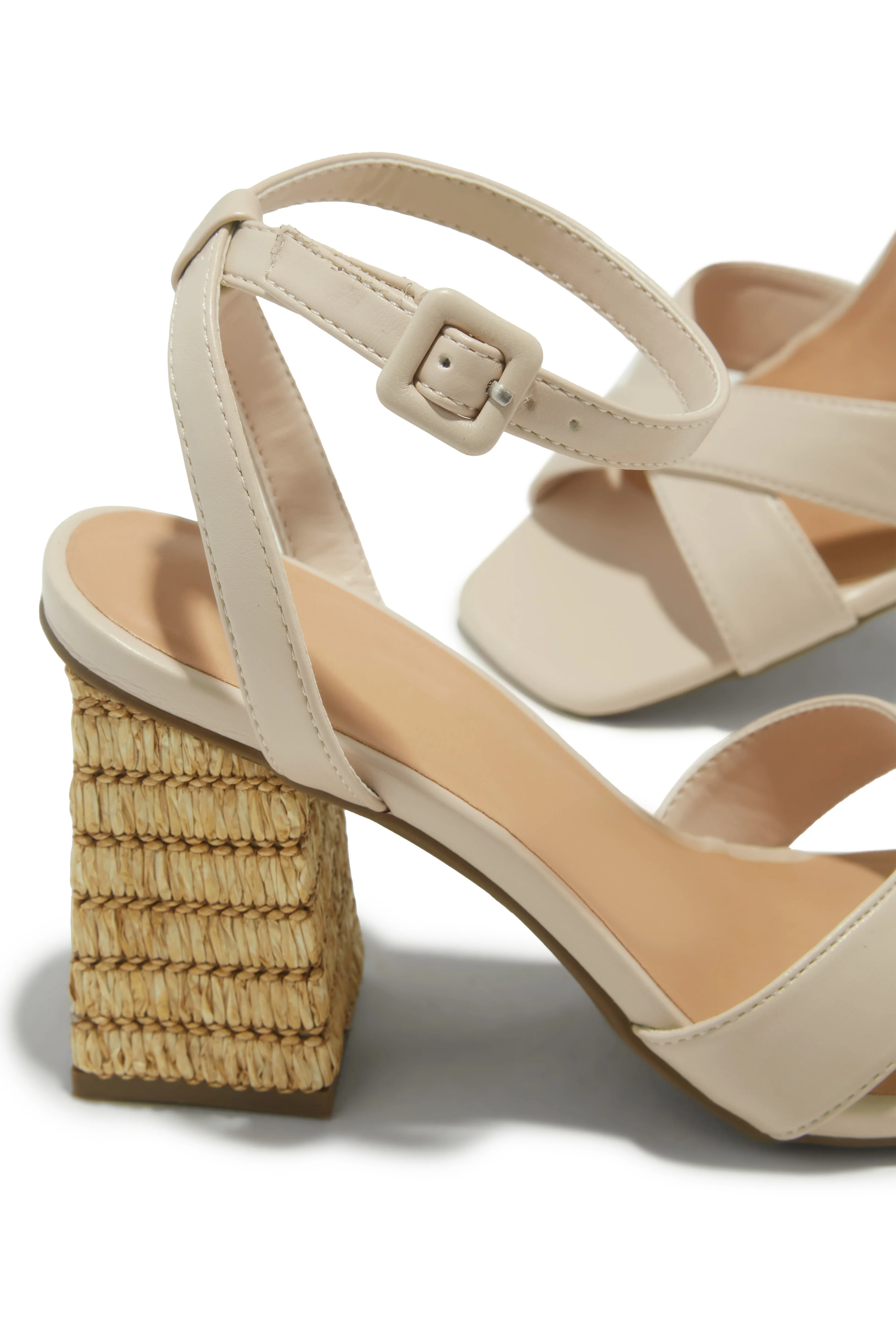 Punta Cana Block Heels - Ivory - Image 2