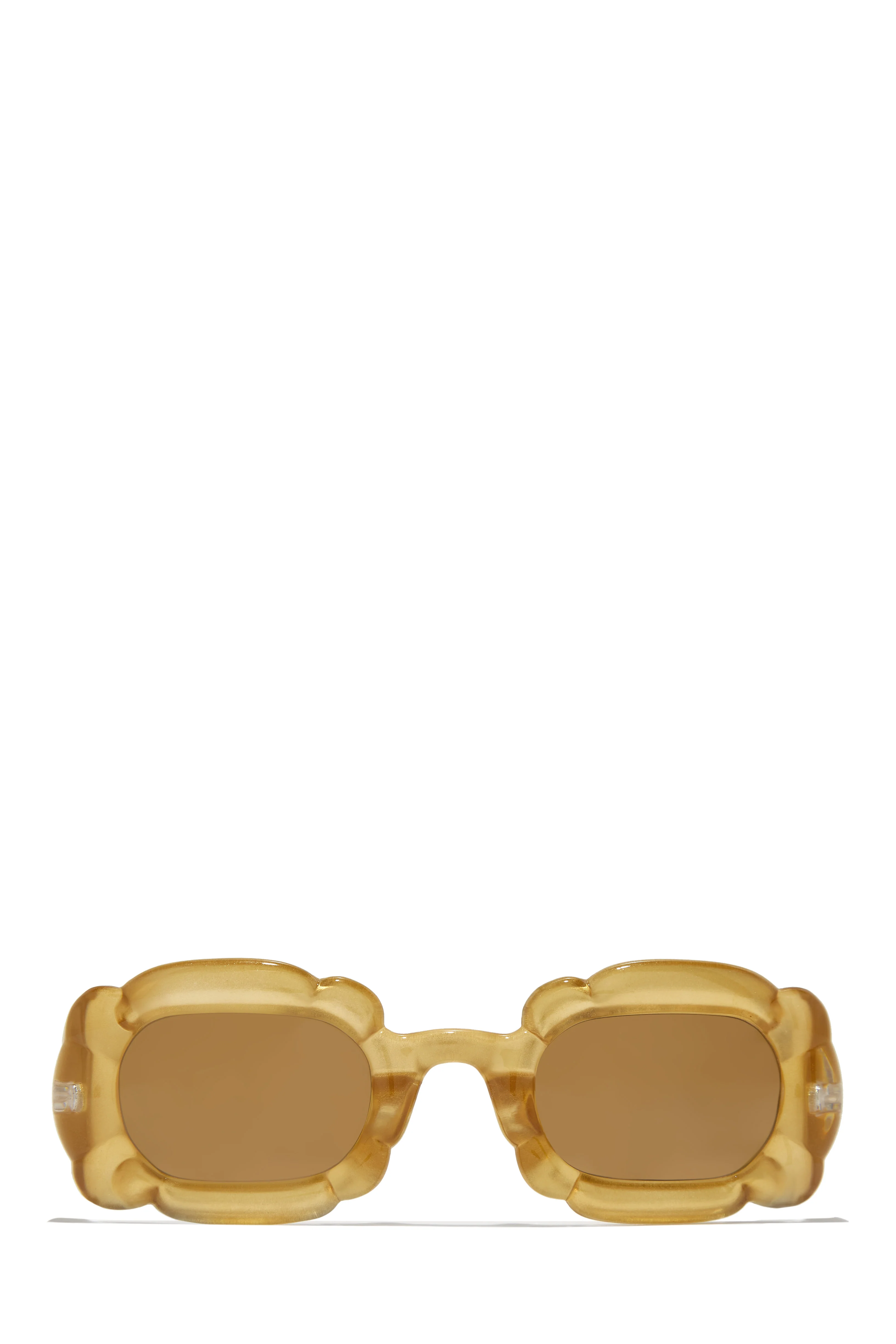 Pure Honey Unique Standout Frame Sunglasses - Black - Image 7