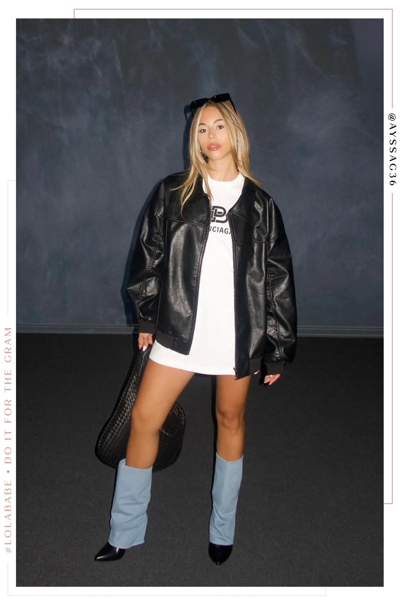 Samantha Denim Heel Boots - Denim - Image 3