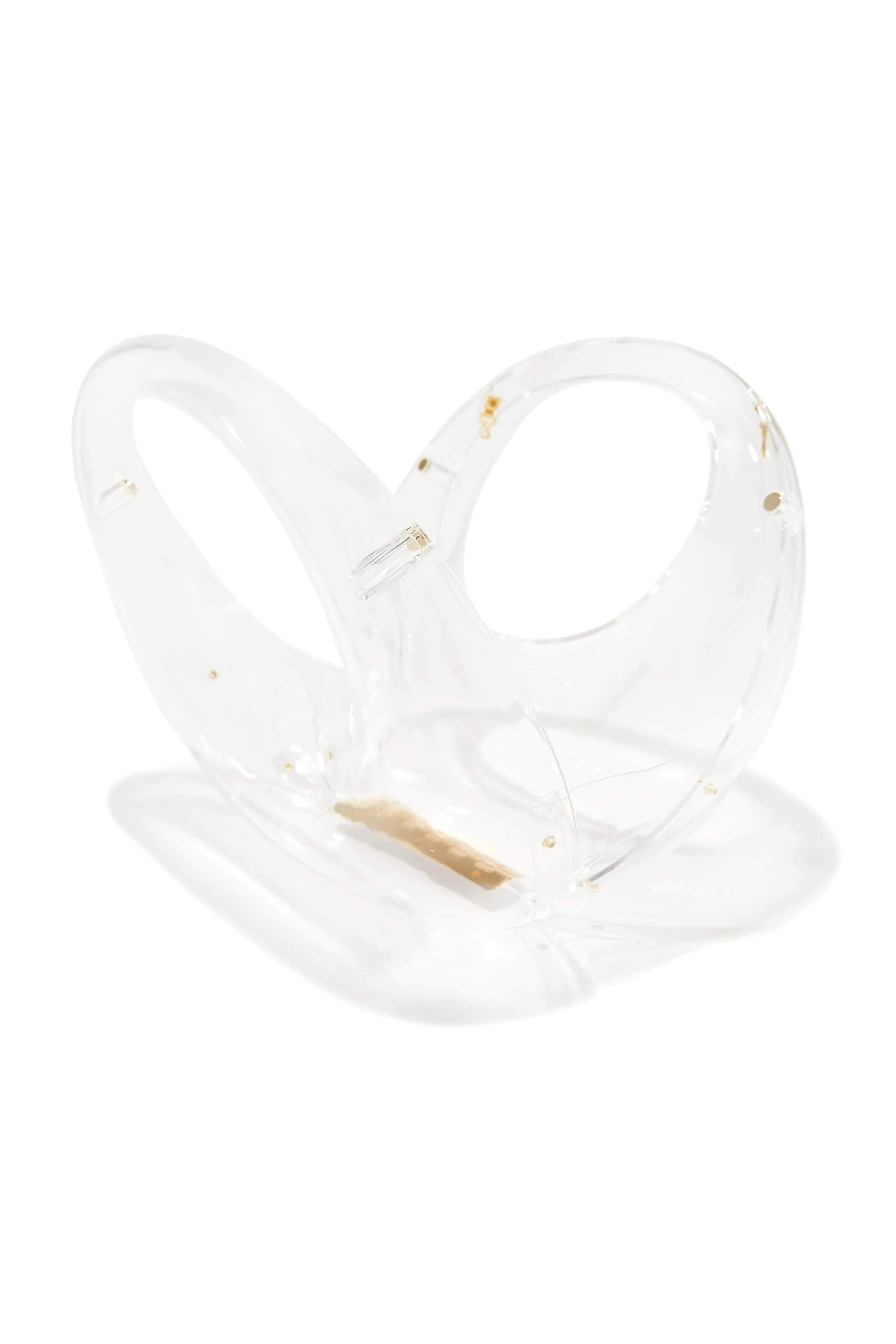 Sasha Clear Acrylic Handbag - Clear - Image 7