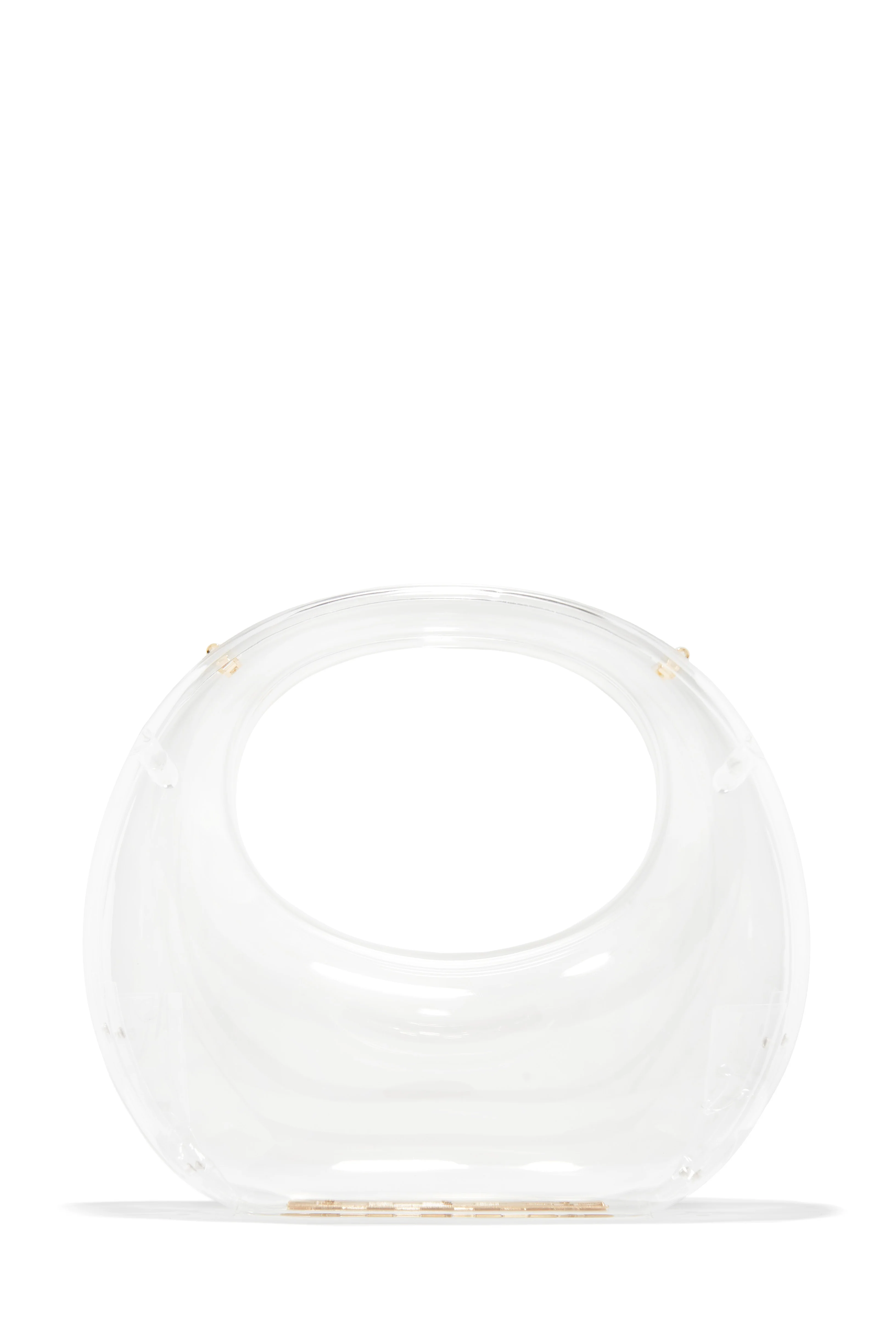 Sasha Clear Acrylic Handbag - Clear - Image 8