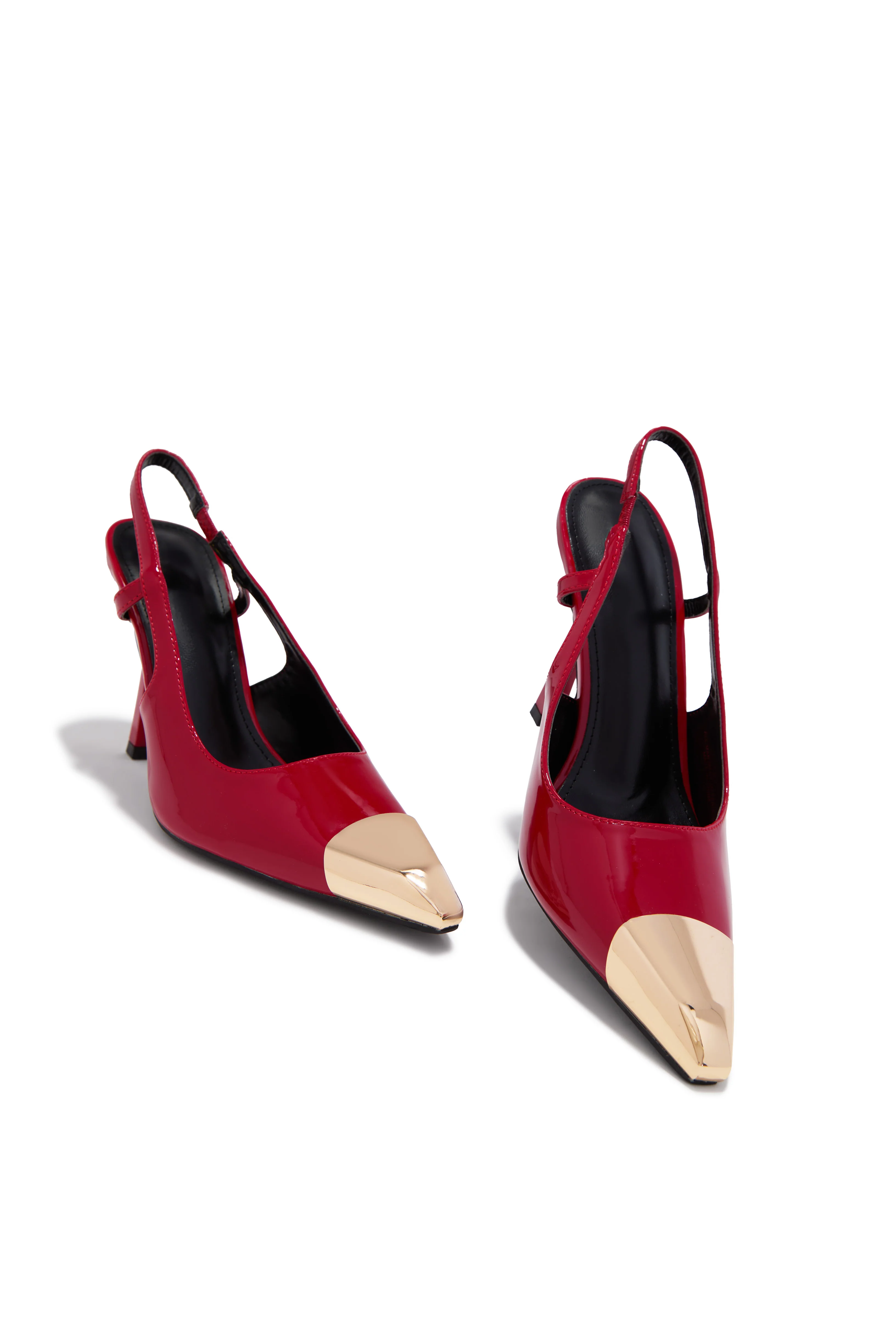 Sophia Slingback Pumps - Red - Image 3