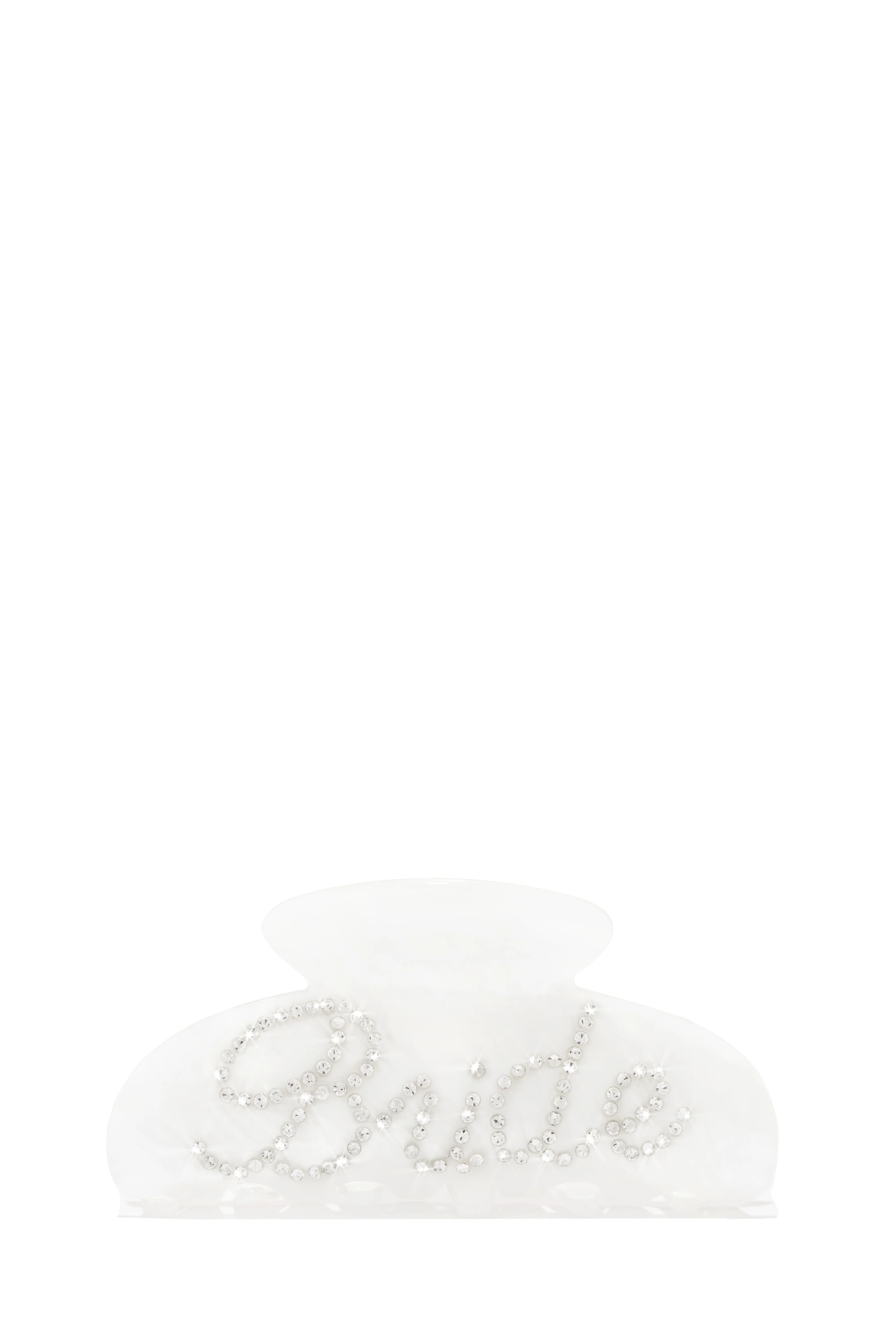 Special Day Embellished Hair Clip - White - Image 3