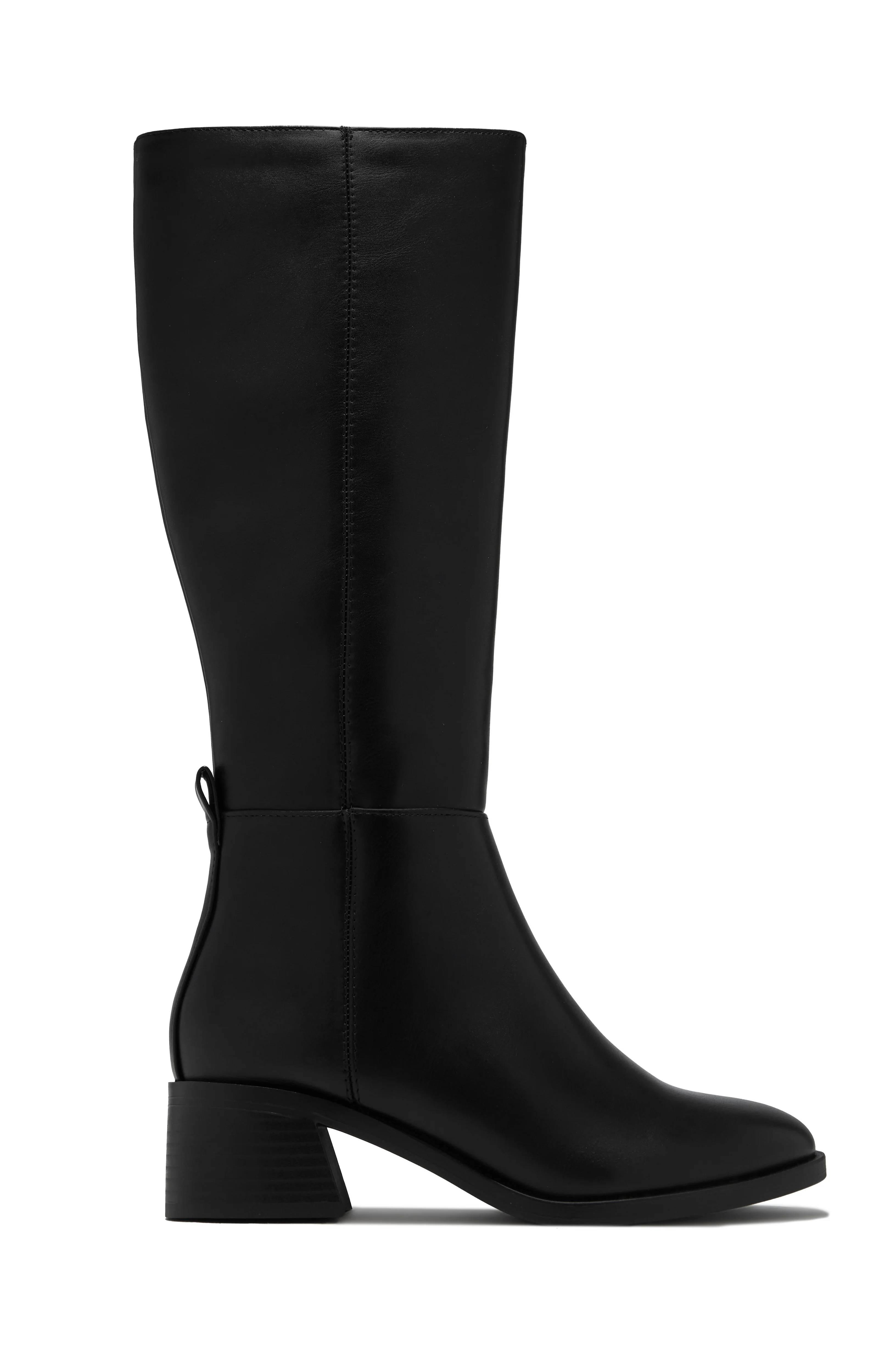 Stephany Knee High Boots - Black - Image 7