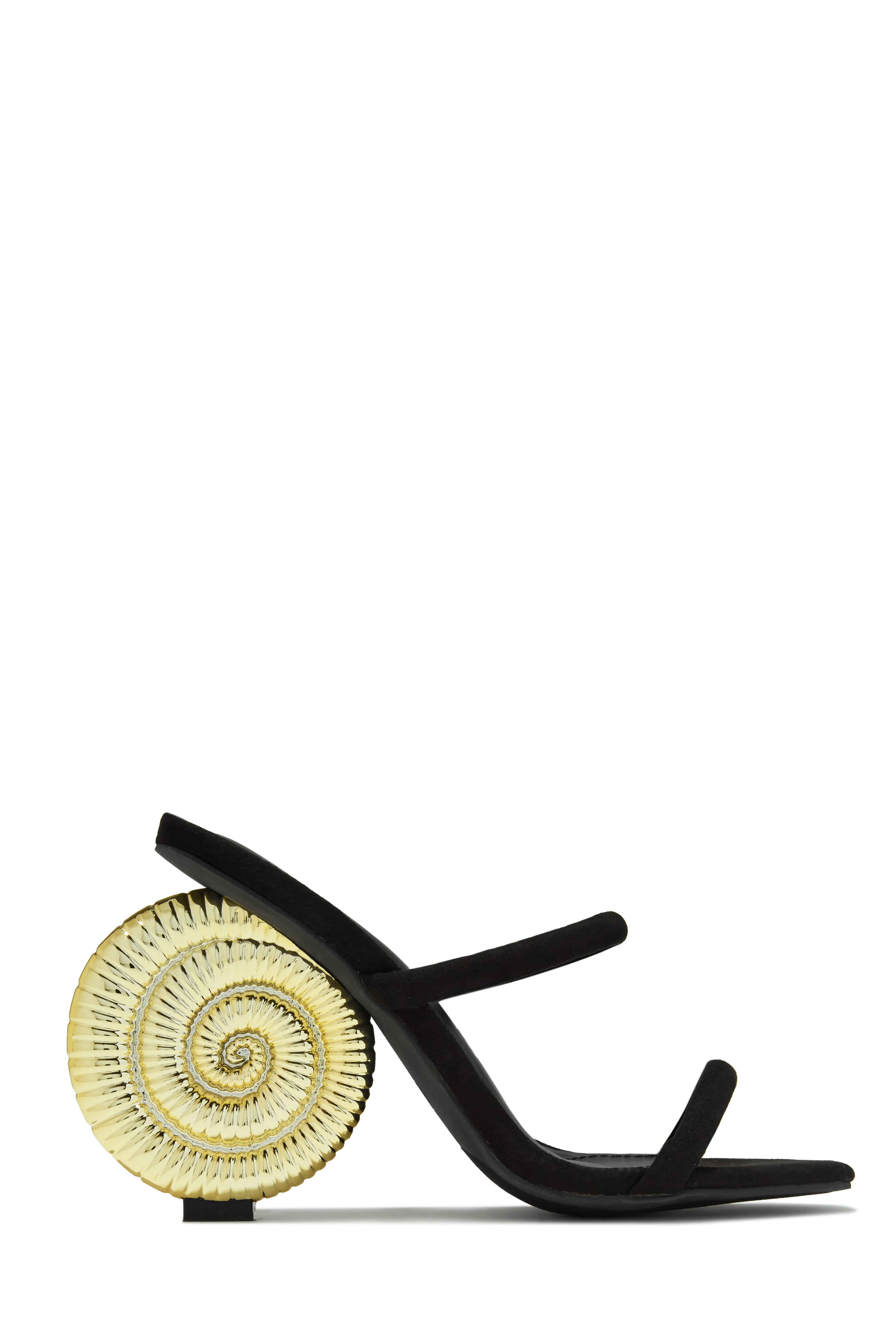 Sunset Waves Sea Shell Mule Heels - Tan - Image 6