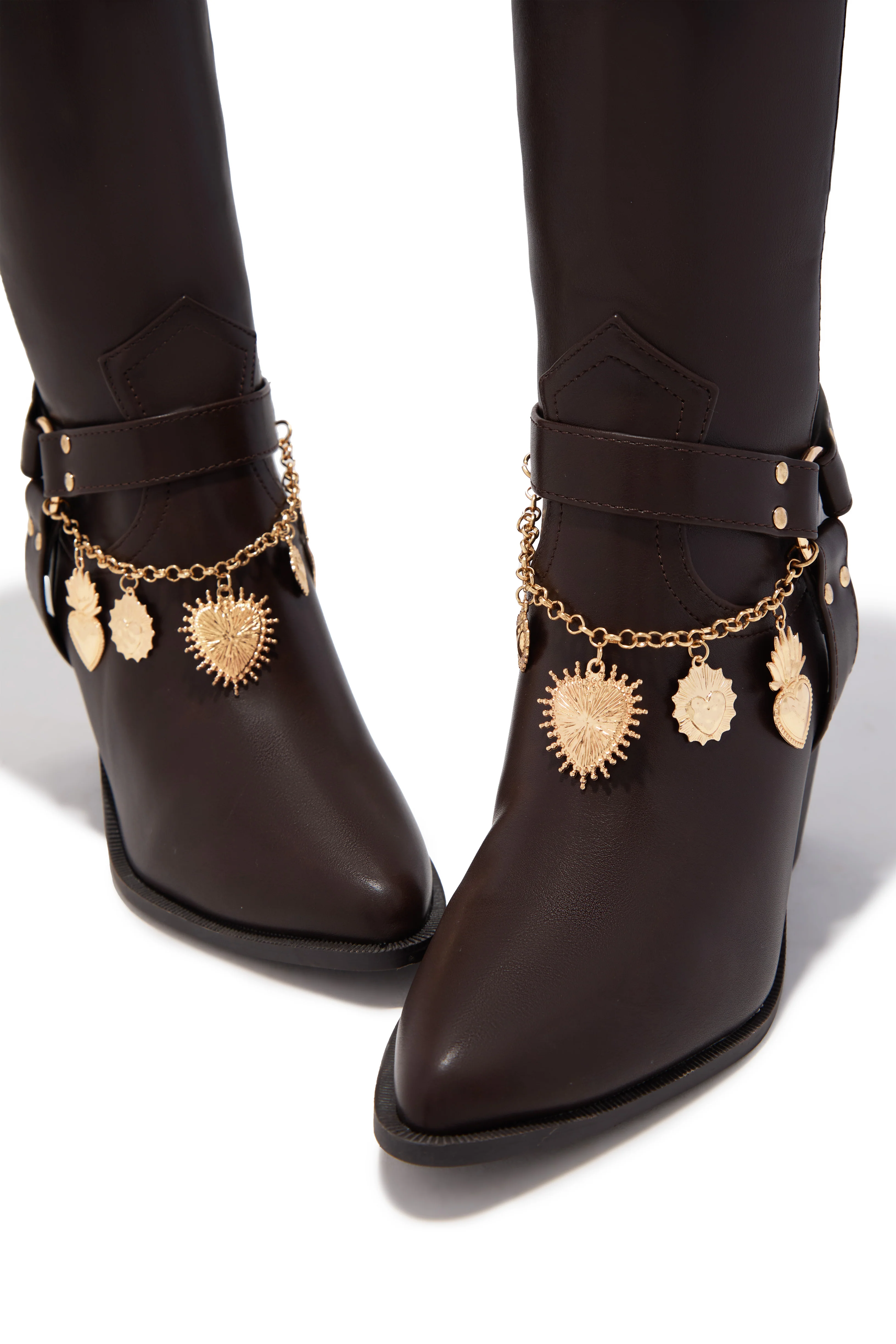 Sunsets & Festivals Cowgirl Boots - Brown - Image 3