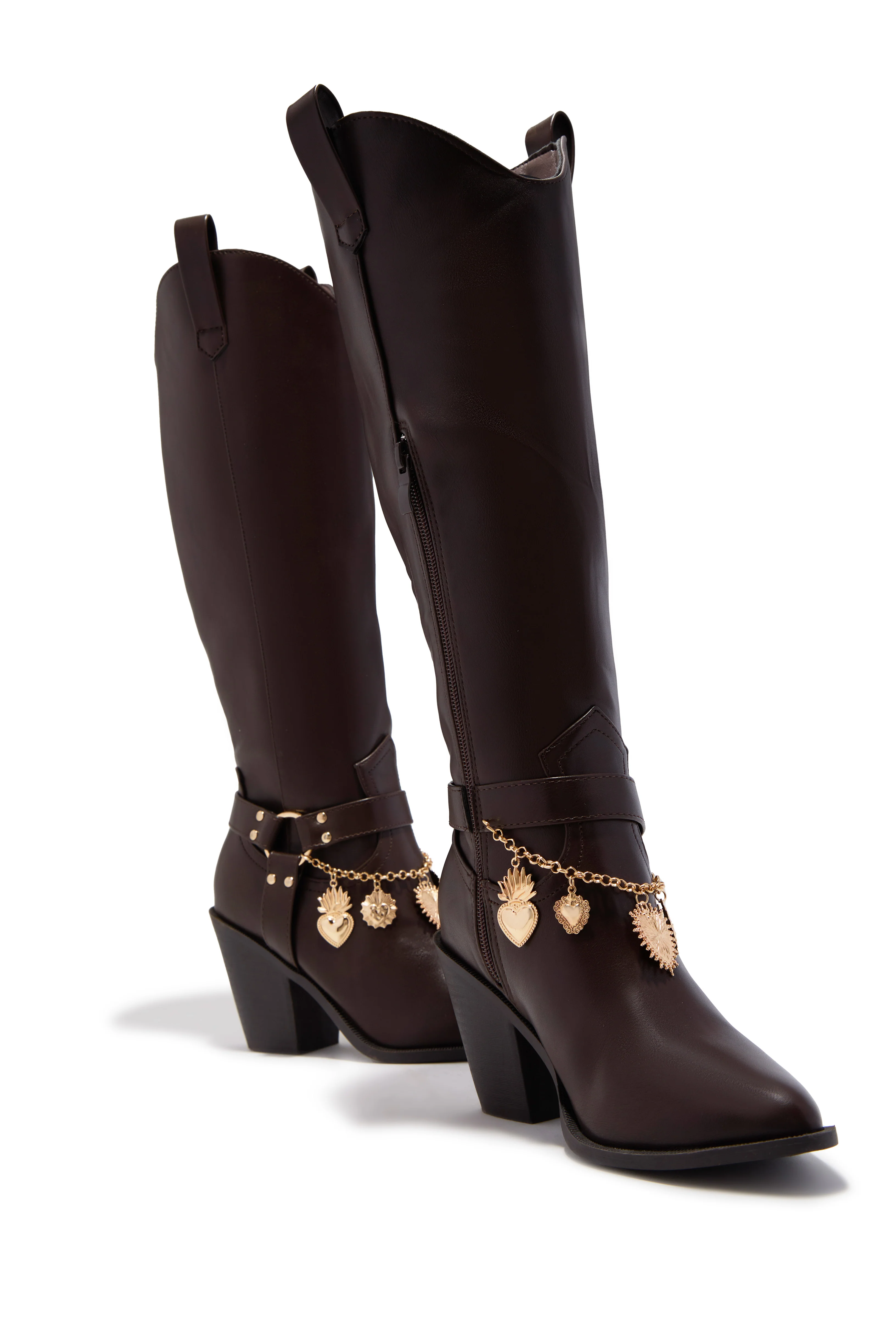 Sunsets & Festivals Cowgirl Boots - Brown - Image 4