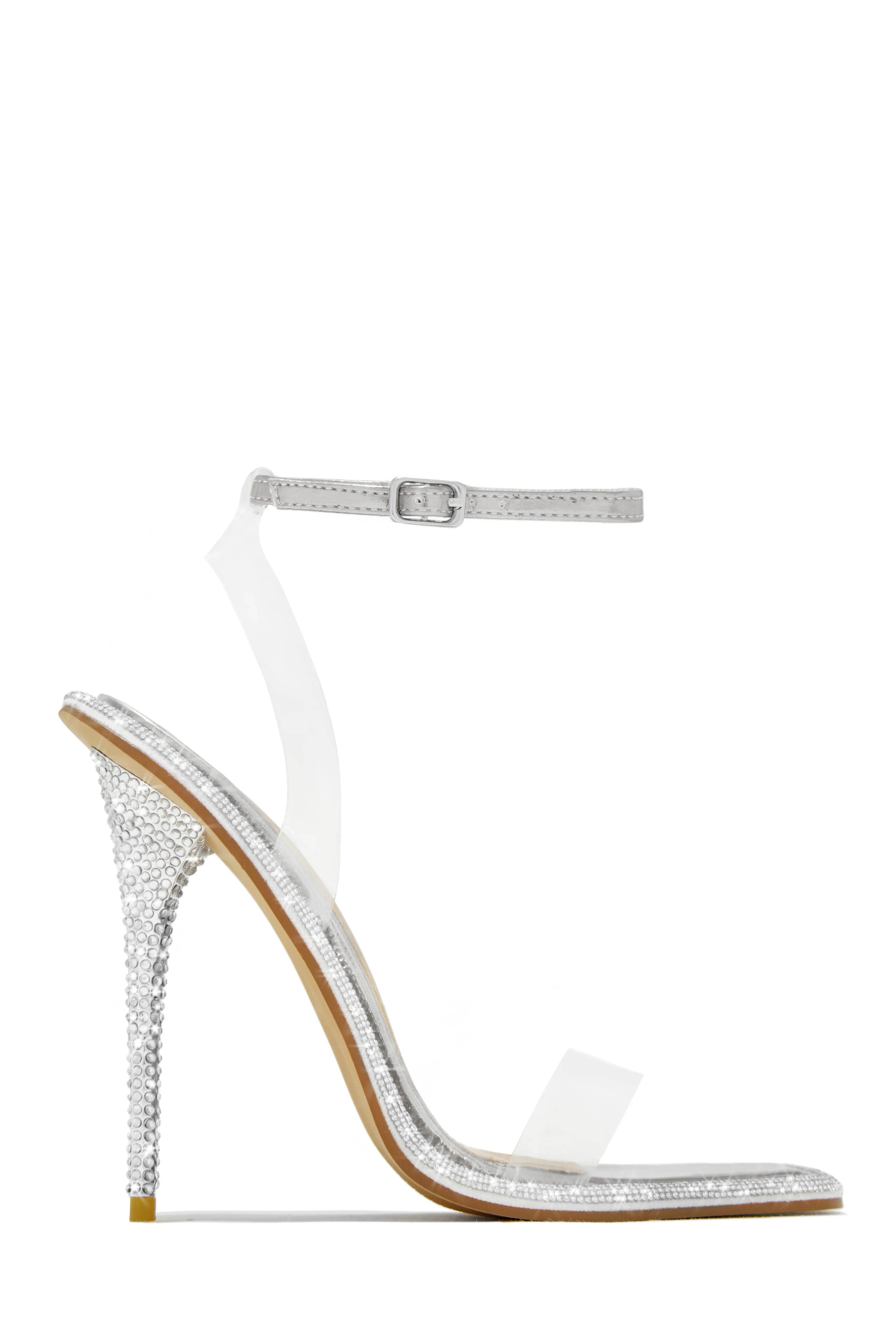Unforgettable Nights Embellished High Heels - Black - Image 7
