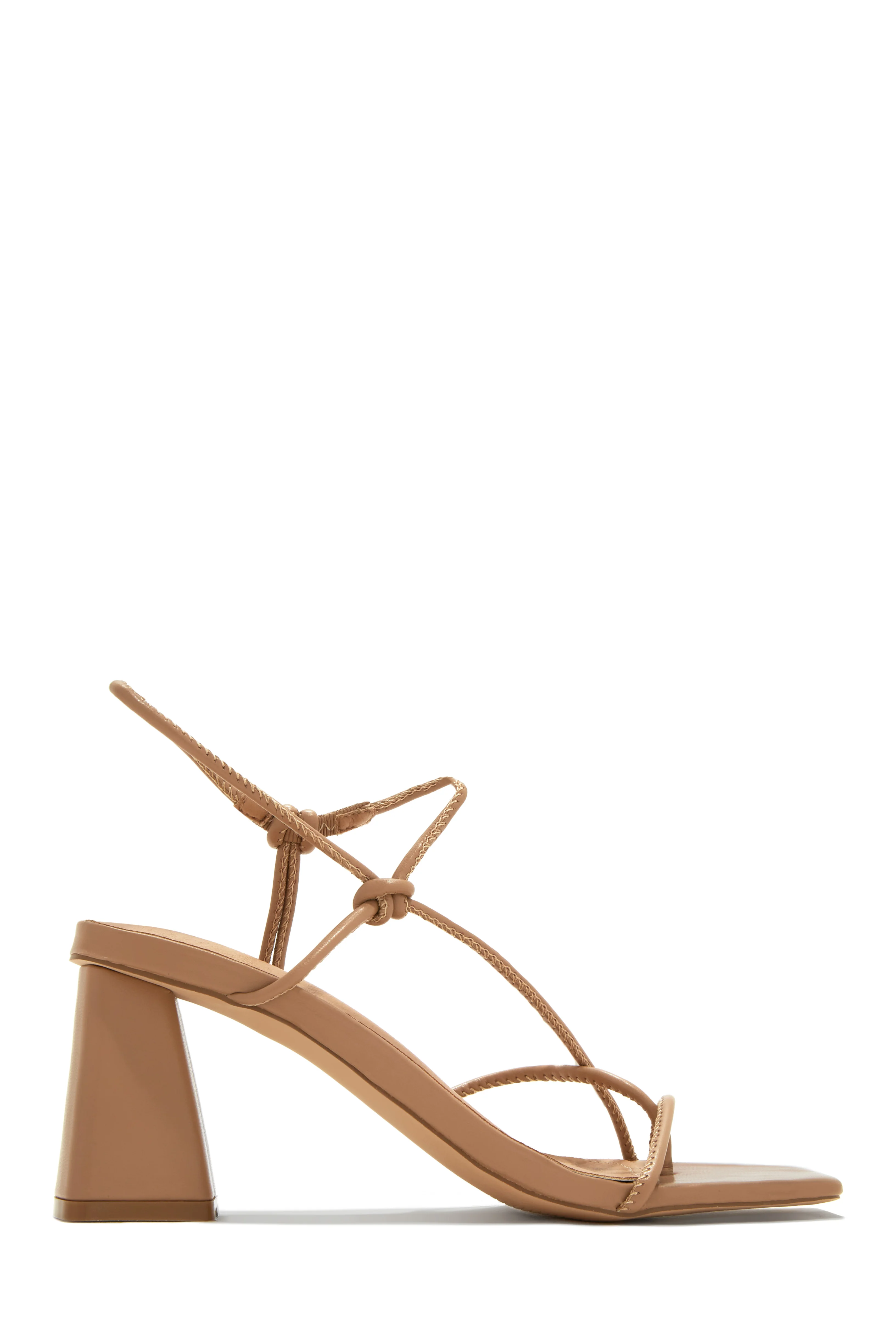 Vacation Memories Block Mid Heels - Gold - Image 9