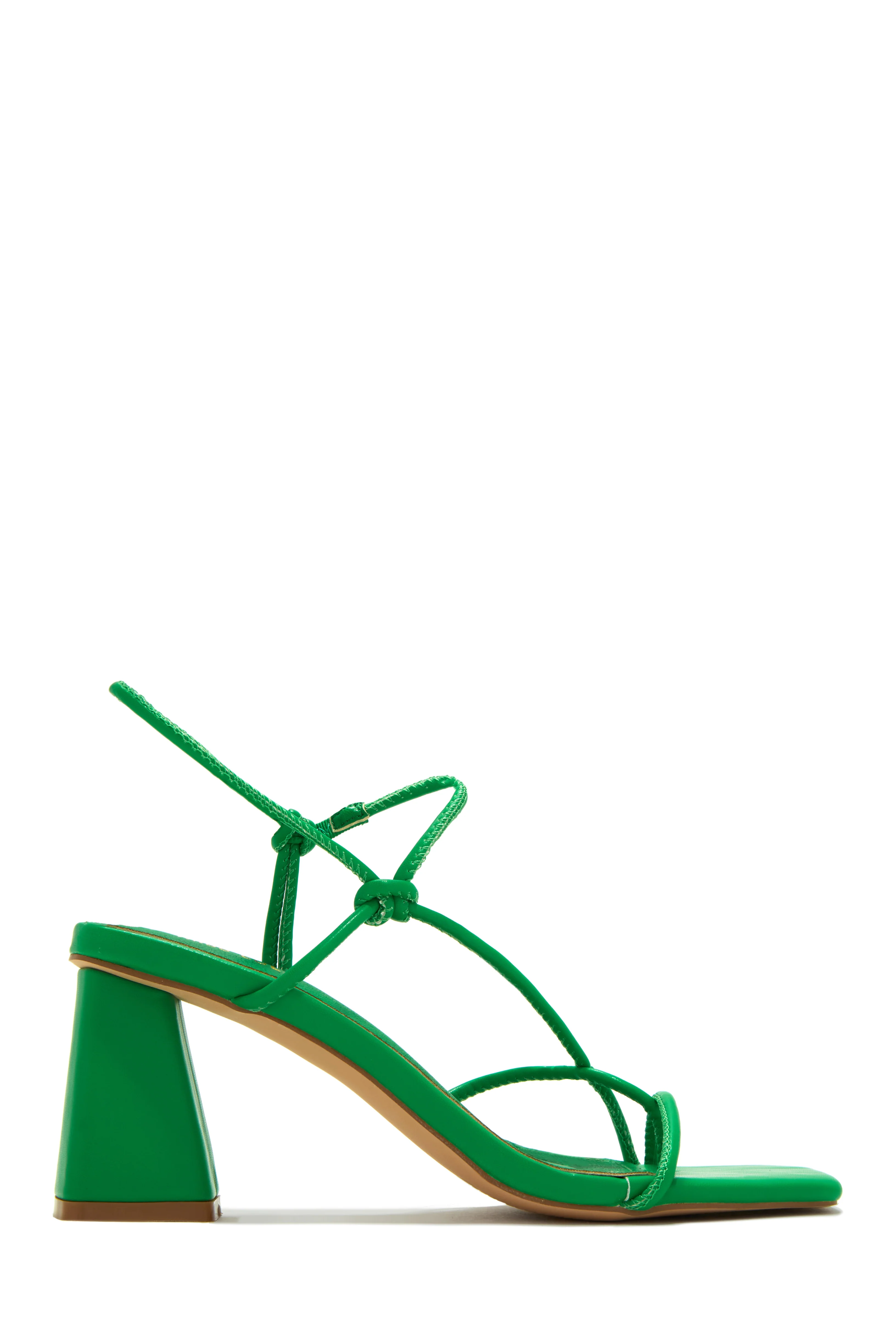 Vacation Memories Block Mid Heels - White - Image 7