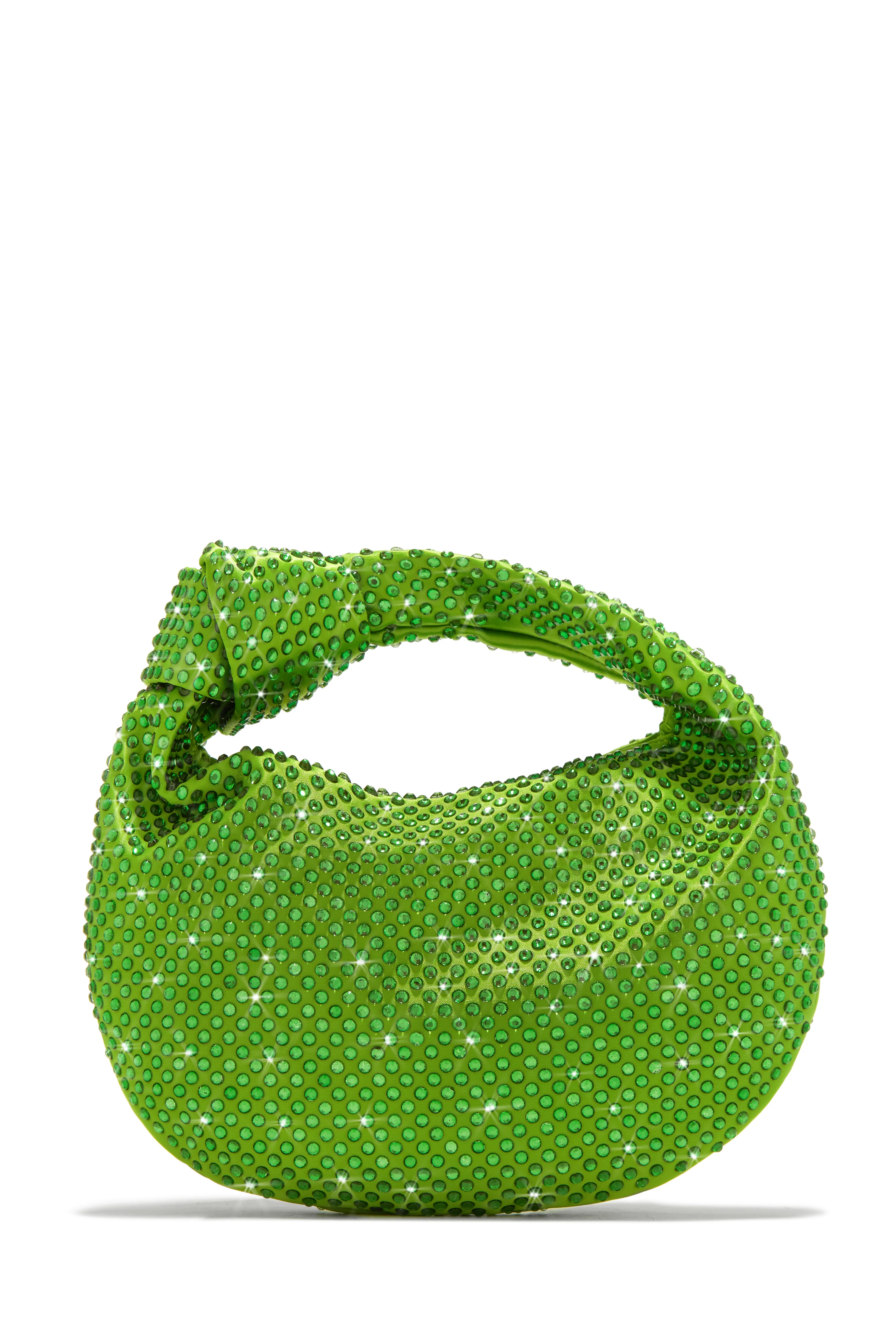 Vacay Nights Embellished Knot Detail Bag - Green - Image 8