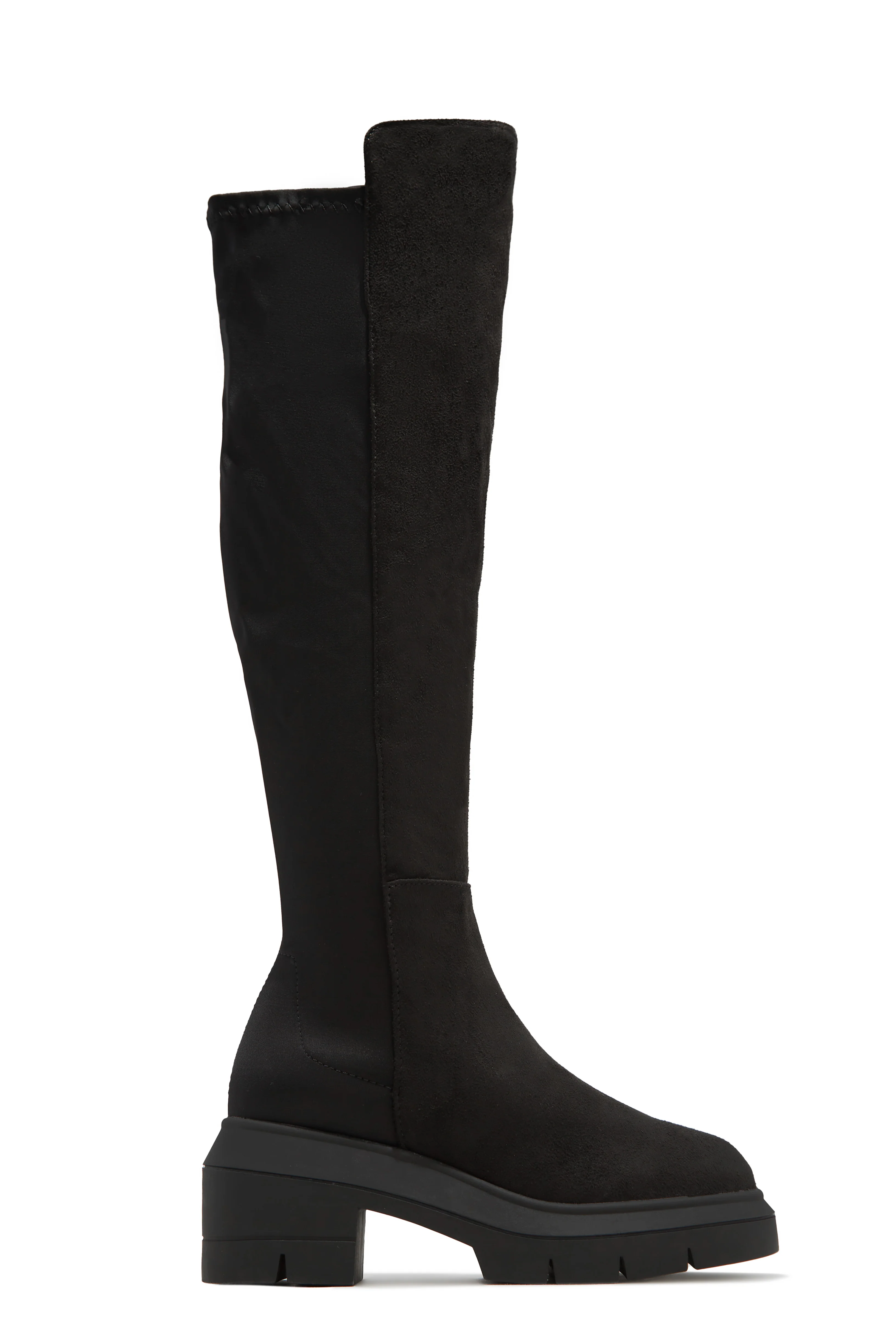 Zerah Over The Knee Boots - Black - Image 2