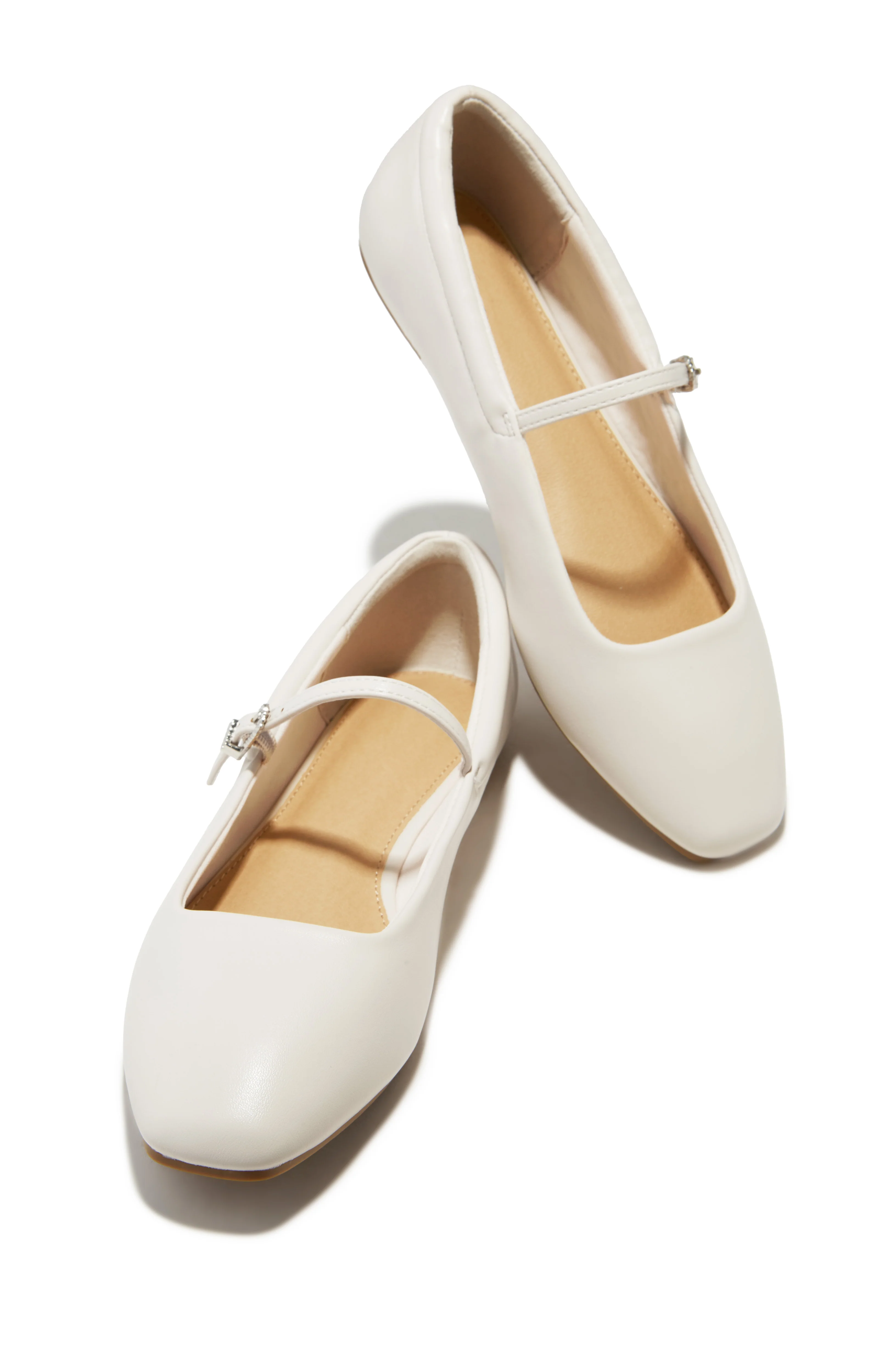 Zoe Flats - Silver - Image 7